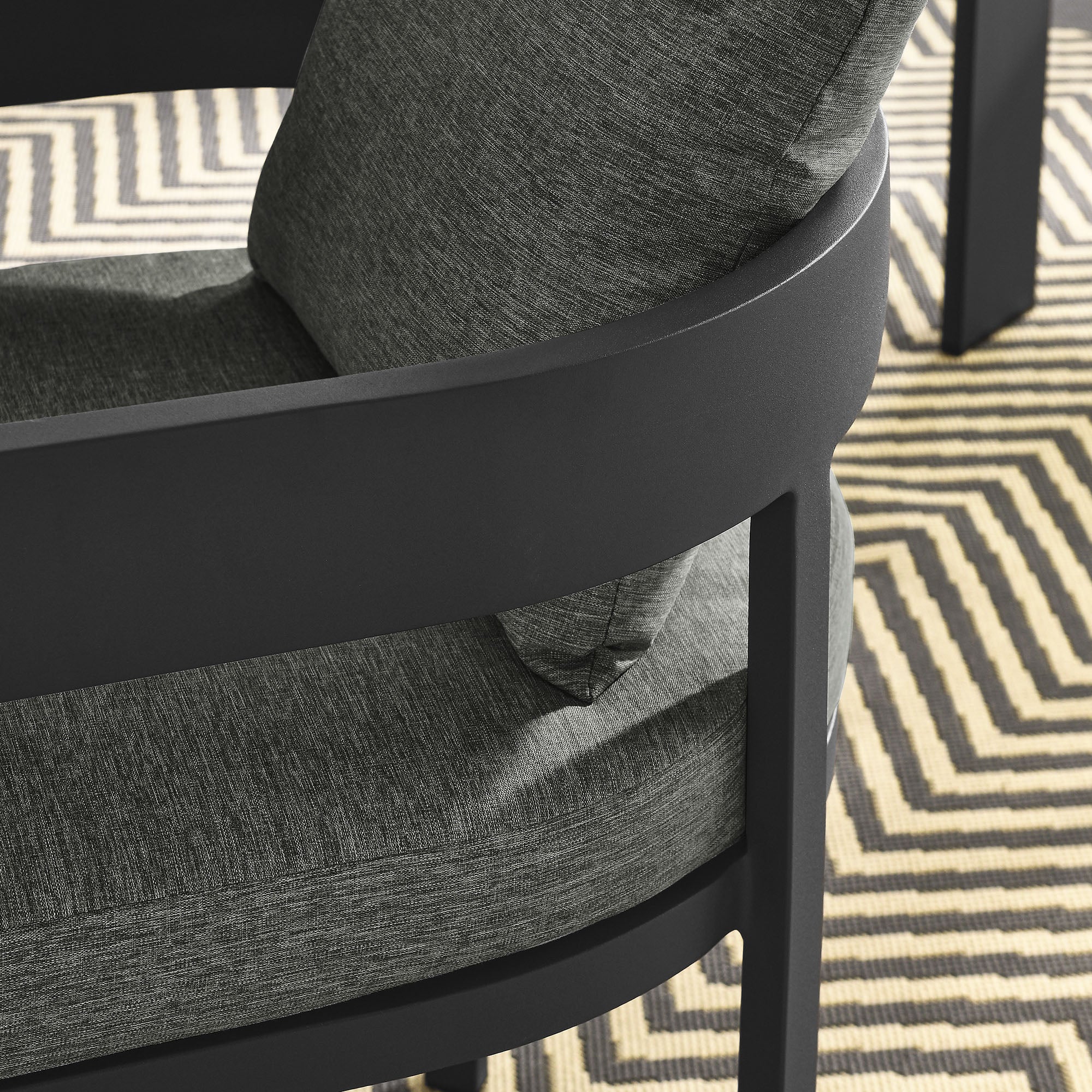 Tahoe Outdoor Patio Aluminum Dining Chair by Modway - East Shore Modern Home Furnishings