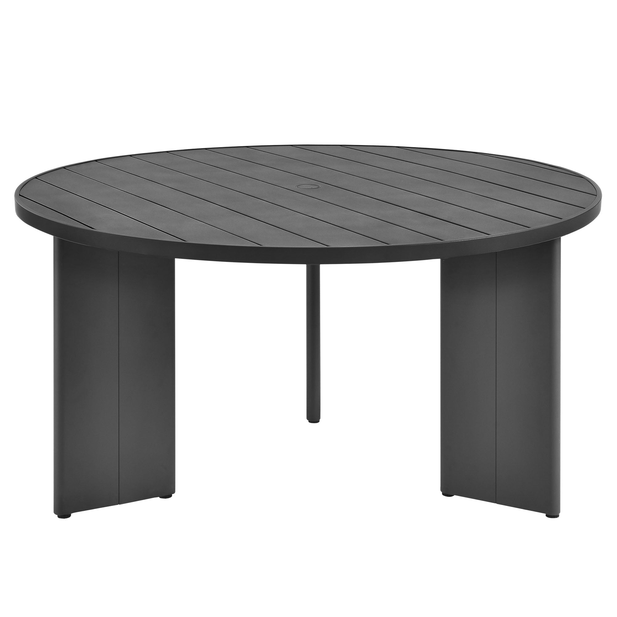 Tahoe Round Outdoor Patio Aluminum Dining Table by Modway - East Shore Modern Home Furnishings