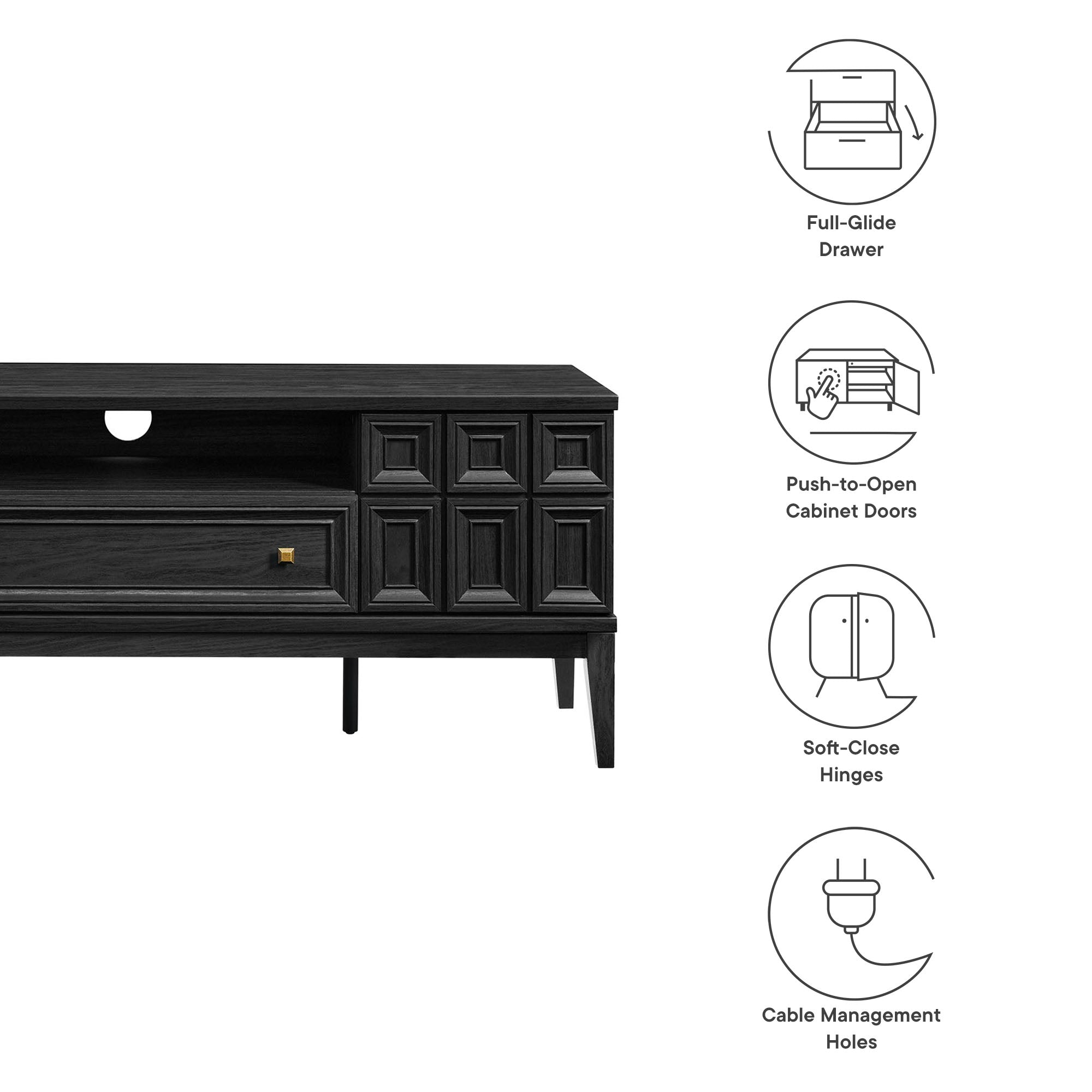 Samos 59" TV Stand by Modway - East Shore Modern Home Furnishings