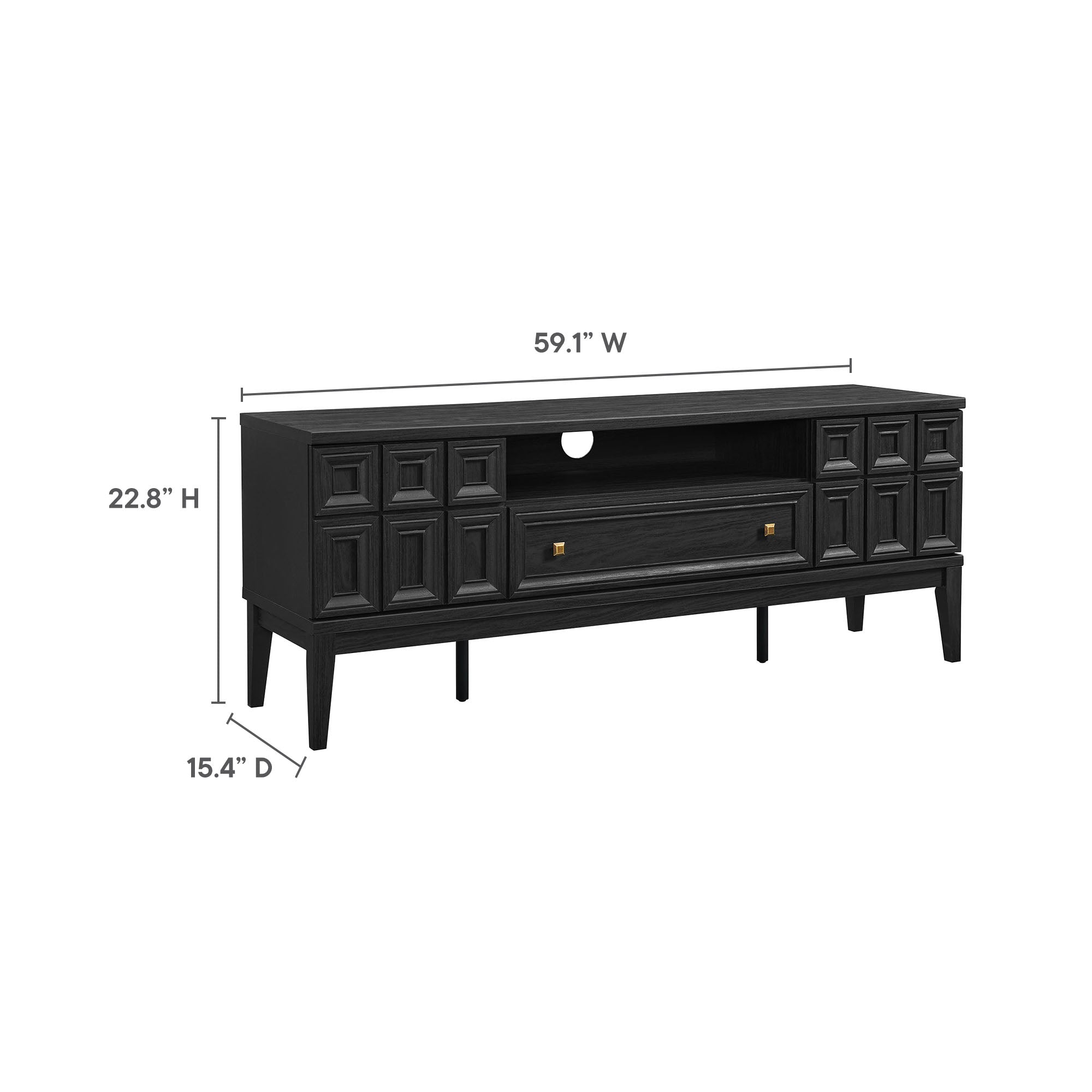 Samos 59" TV Stand by Modway - East Shore Modern Home Furnishings