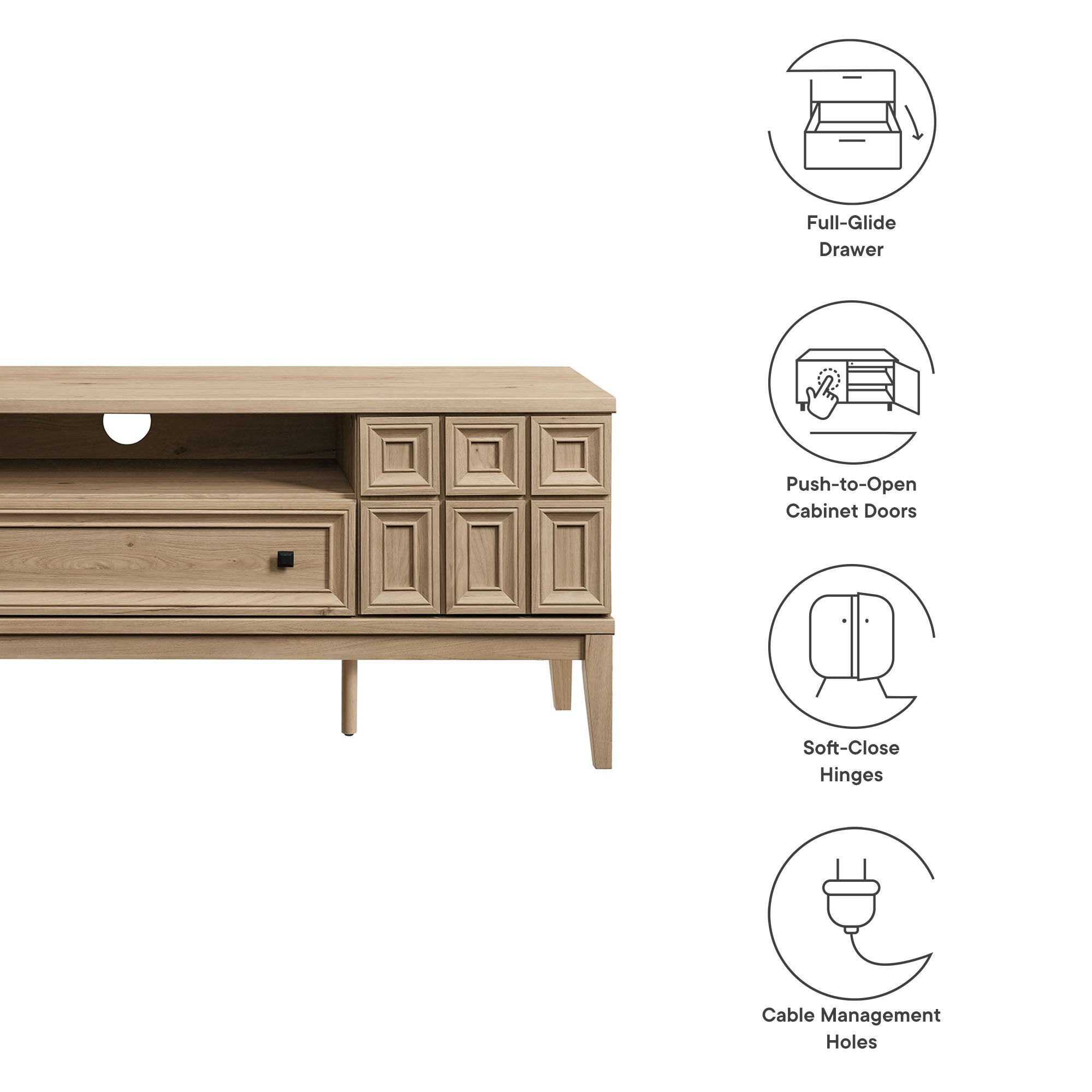 Samos 59" TV Stand by Modway - East Shore Modern Home Furnishings