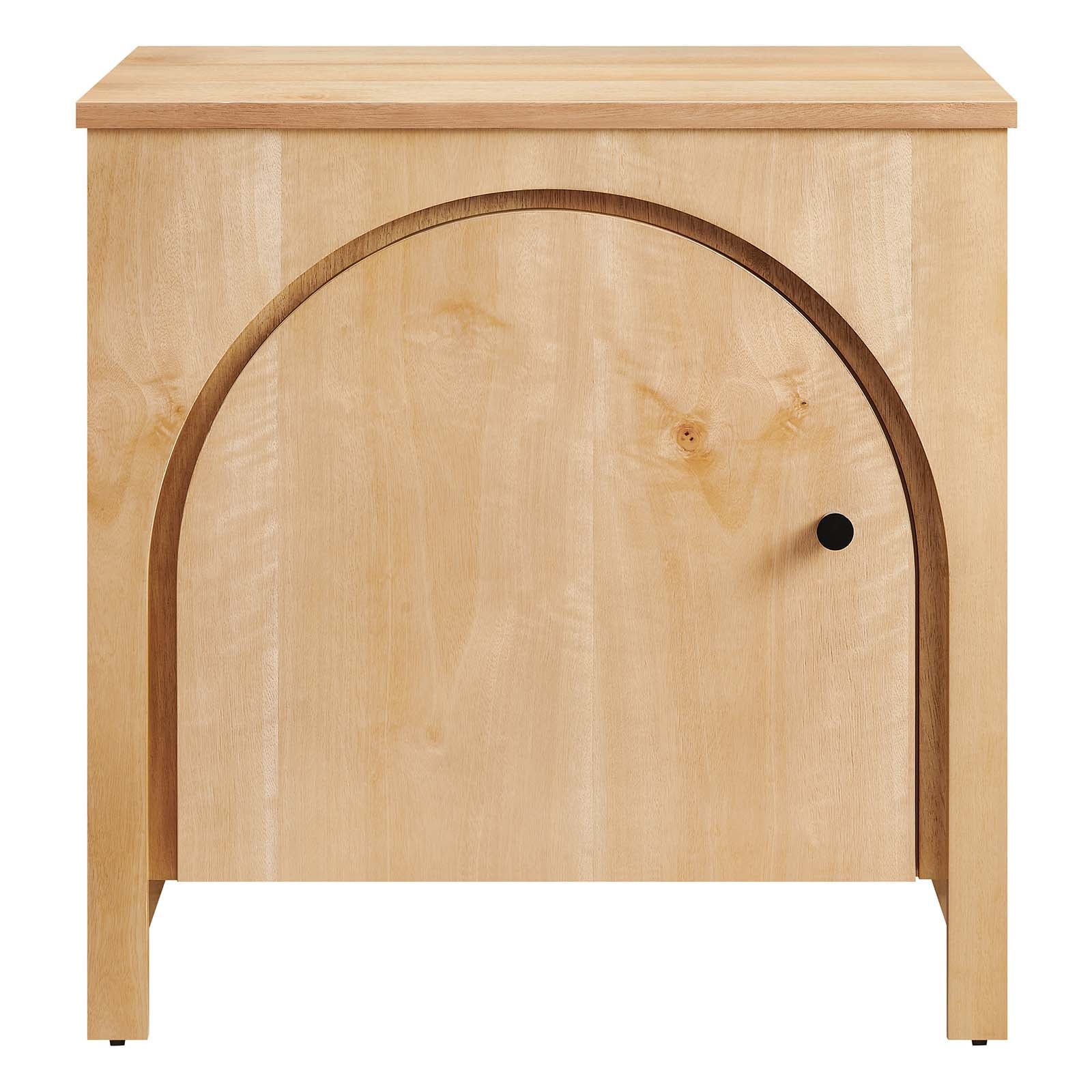 Appia Arched Door Nightstand - East Shore Modern Home Furnishings