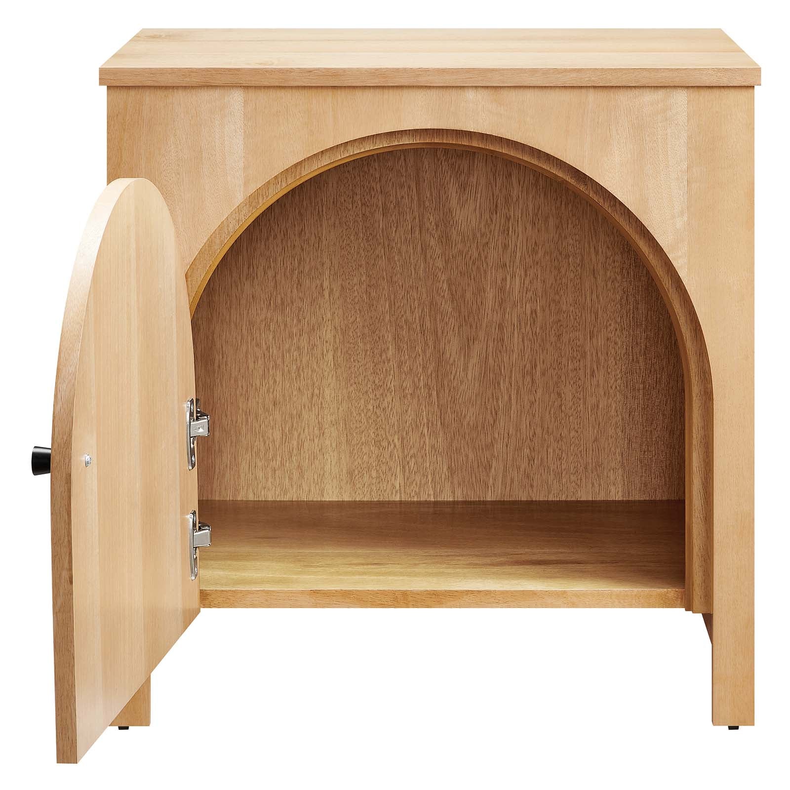 Appia Arched Door Nightstand - East Shore Modern Home Furnishings