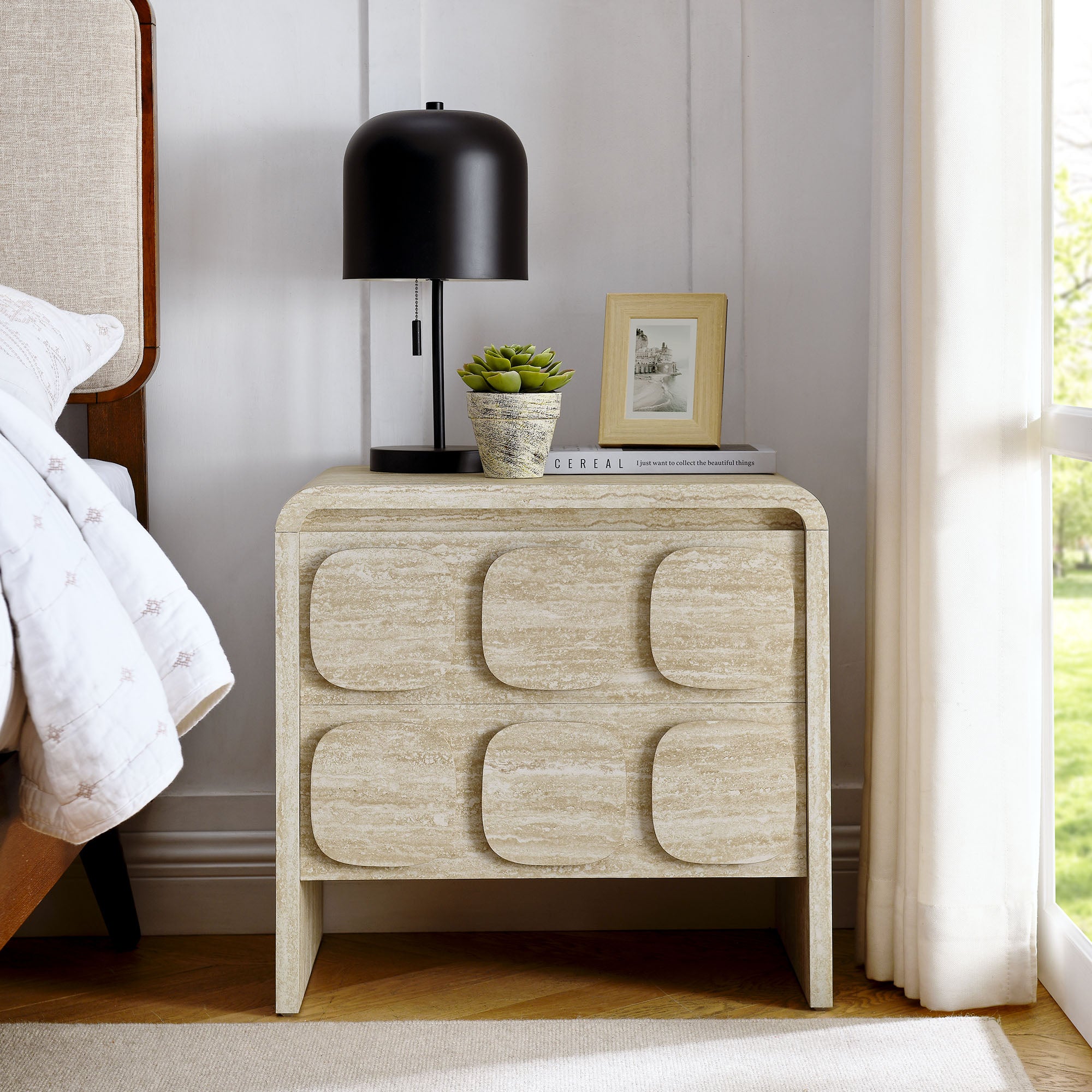 Toscana 2-Drawer Nightstand by Modway