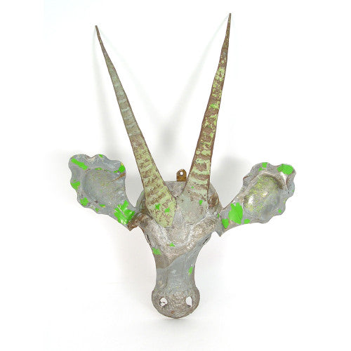 Sable Animal Mask - Recycled Metal Wall Art - East Shore Modern Home Furnishings