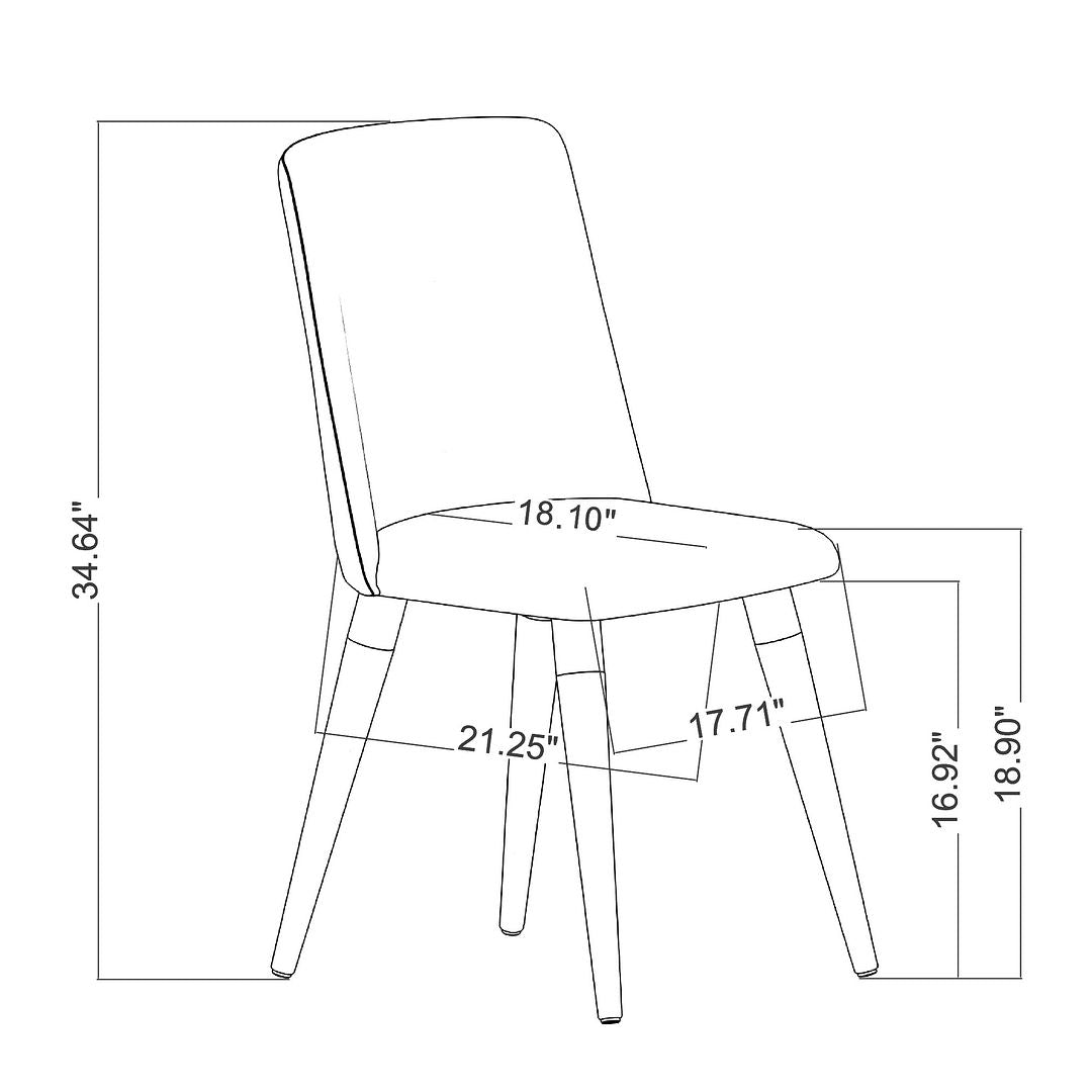 Dakota Dining Chair - East Shore Modern Home Furnishings