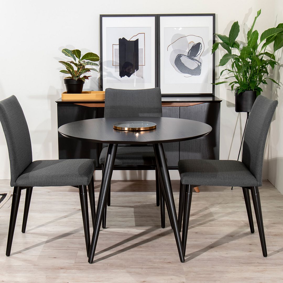 Athena 35.43" Round Dining Table - East Shore Modern Home Furnishings