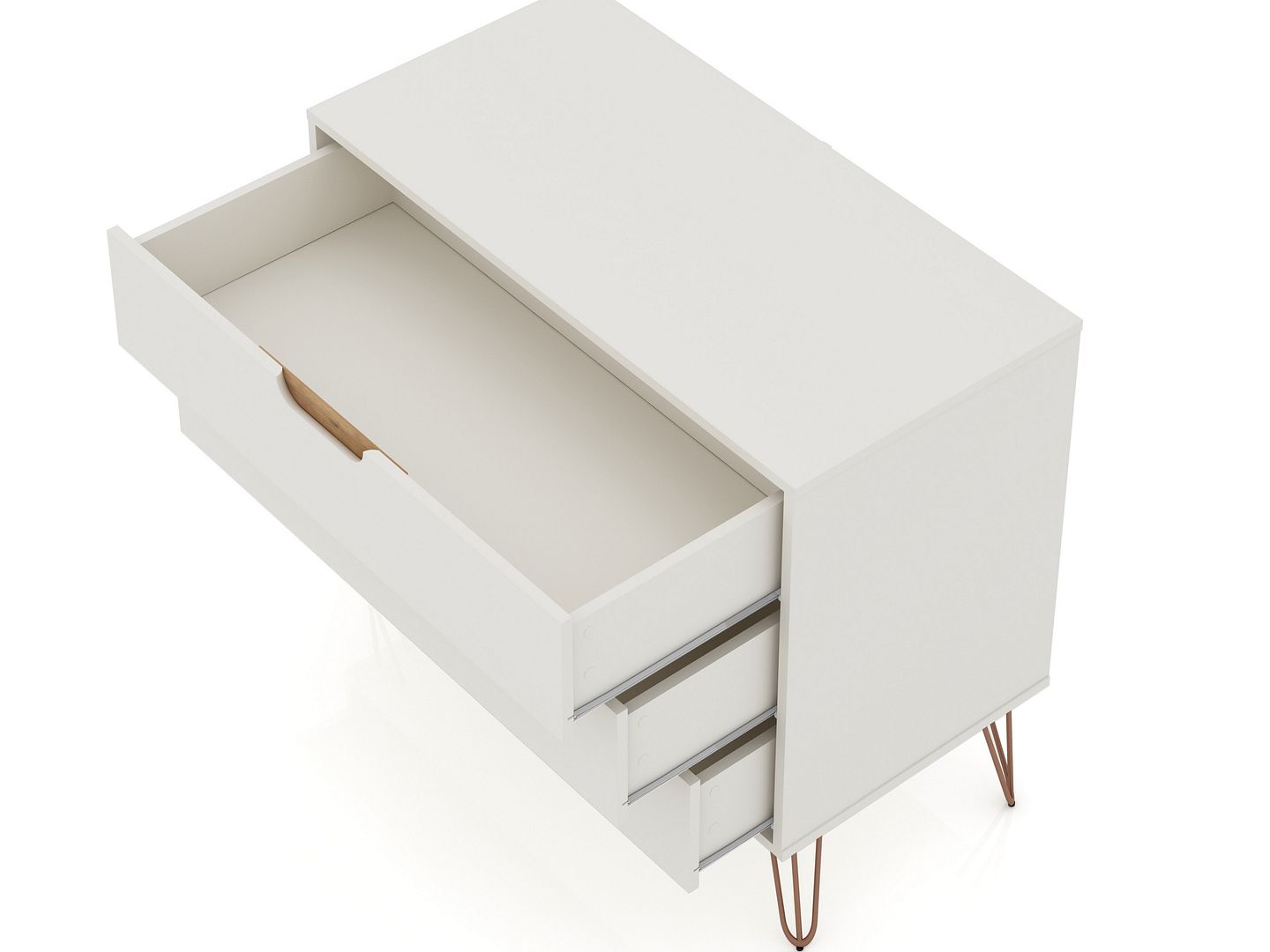 Rockefeller 3-Drawer Dresser - East Shore Modern Home Furnishings