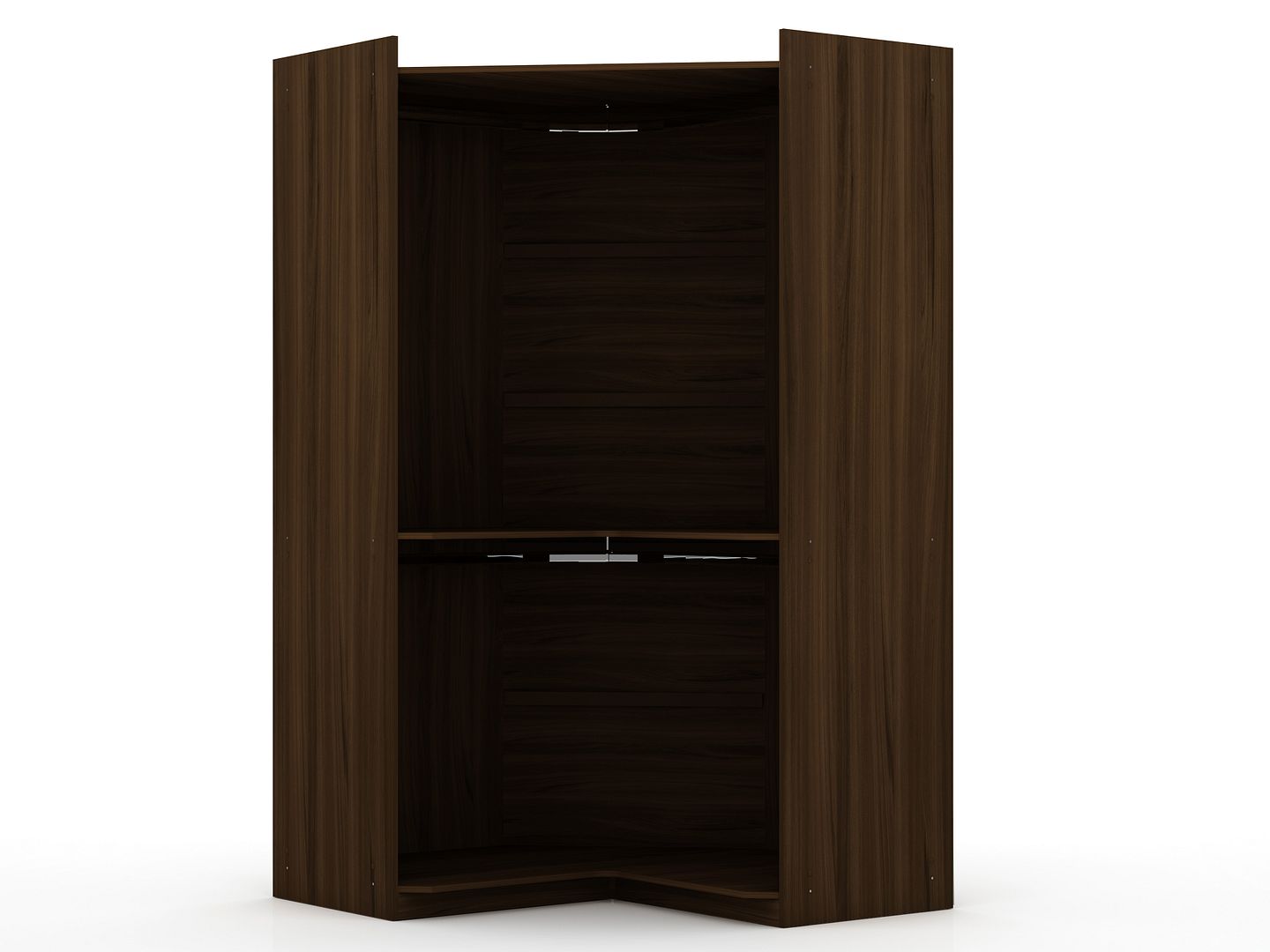 Mulberry Open Corner Closet