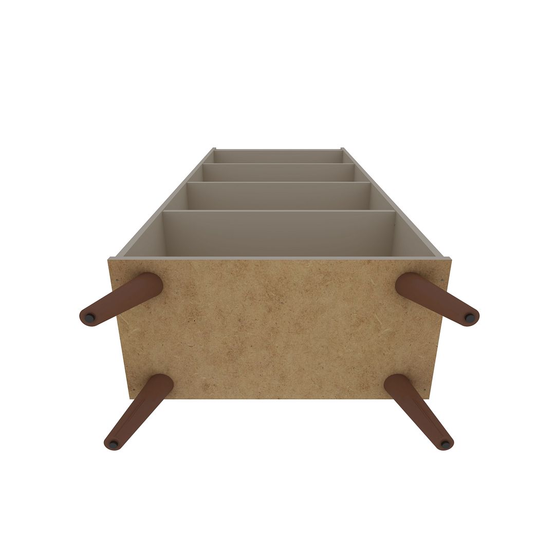 Hampton 4-Tier Bookcase