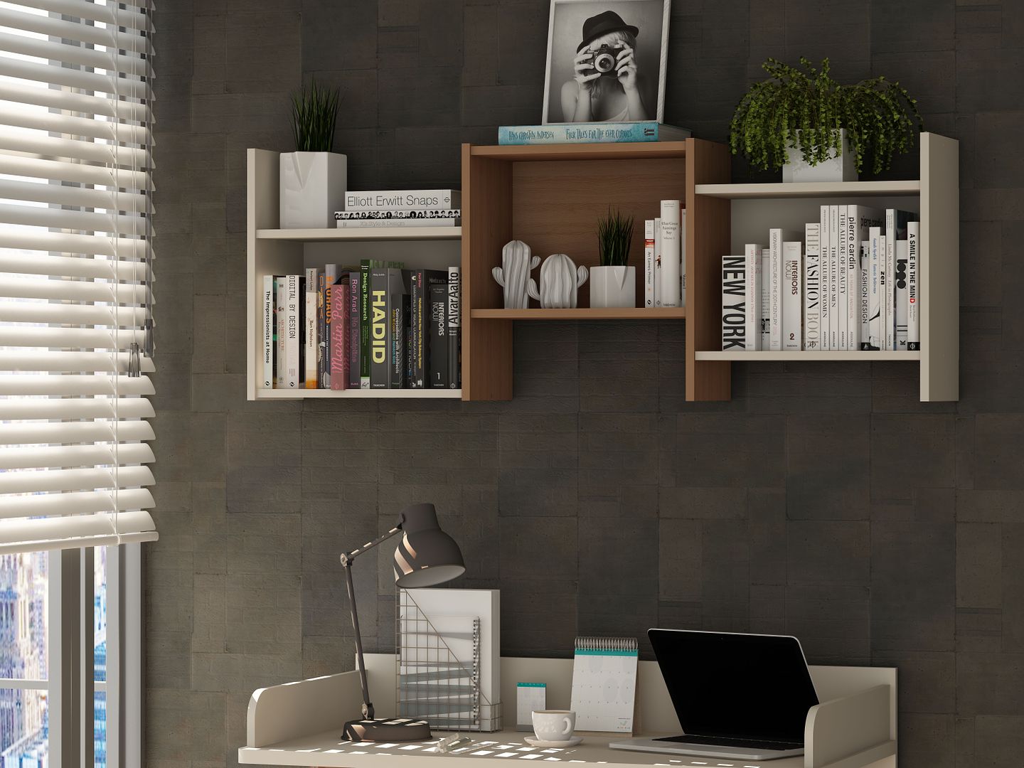 Hampton Wall Décor Shelves - East Shore Modern Home Furnishings