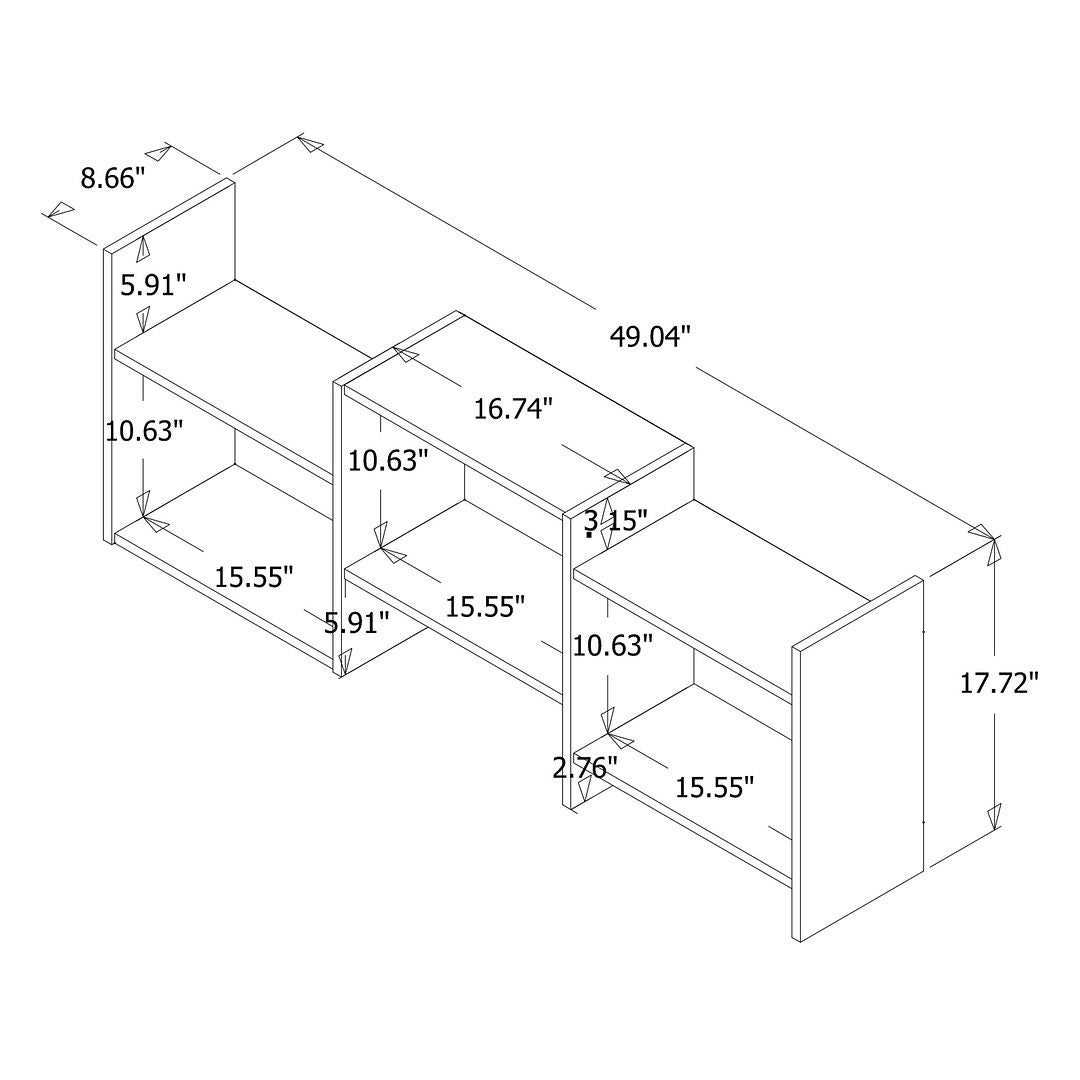 Hampton Wall Décor Shelves - East Shore Modern Home Furnishings