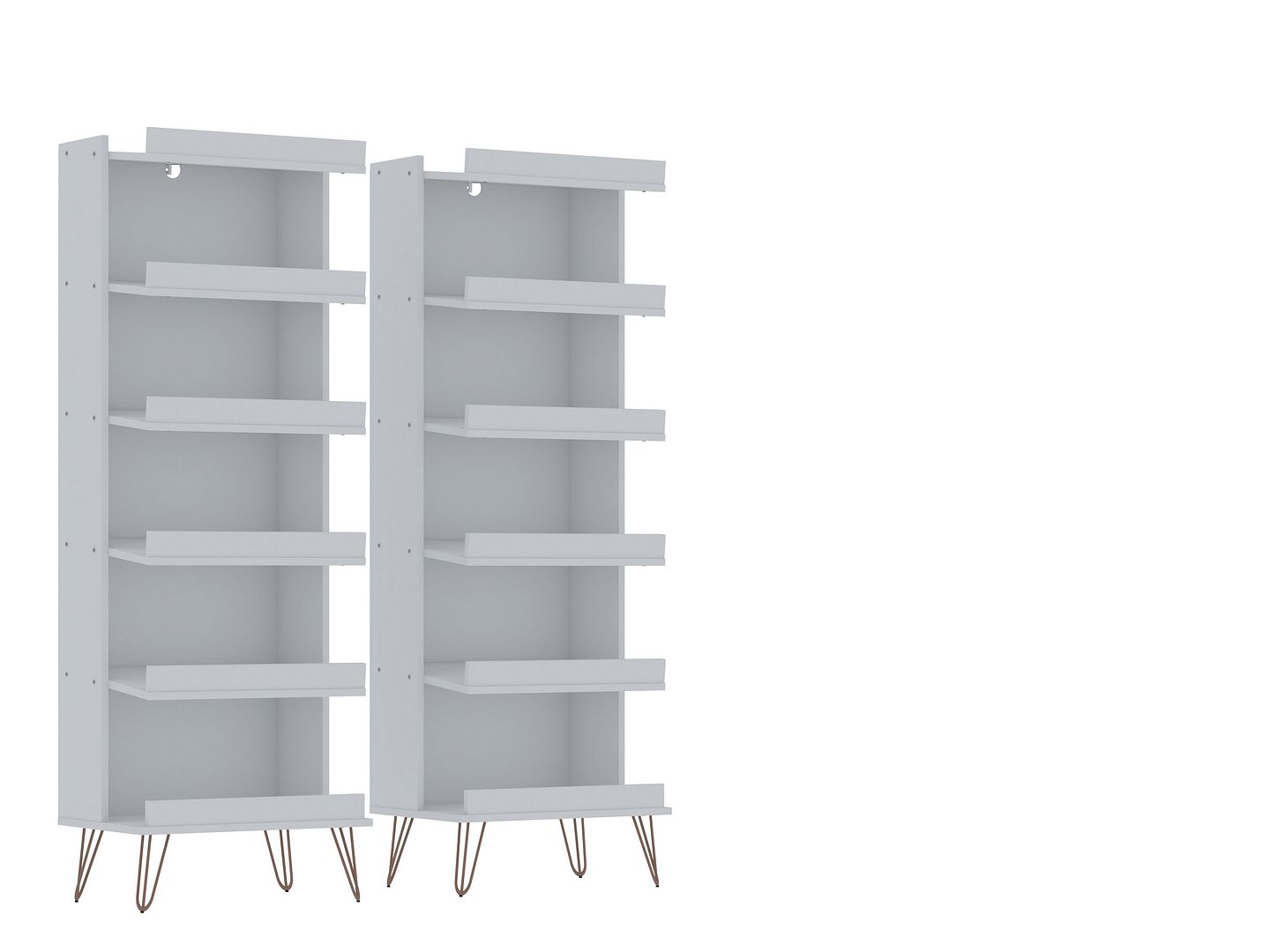 Rockefeller 2-Piece Shoe Closet - East Shore Modern Home Furnishings