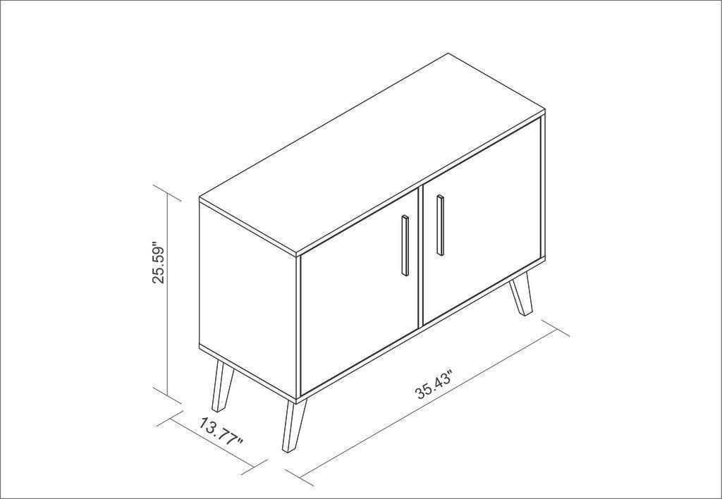 Amsterdam Double Side Table 2.0 - East Shore Modern Home Furnishings