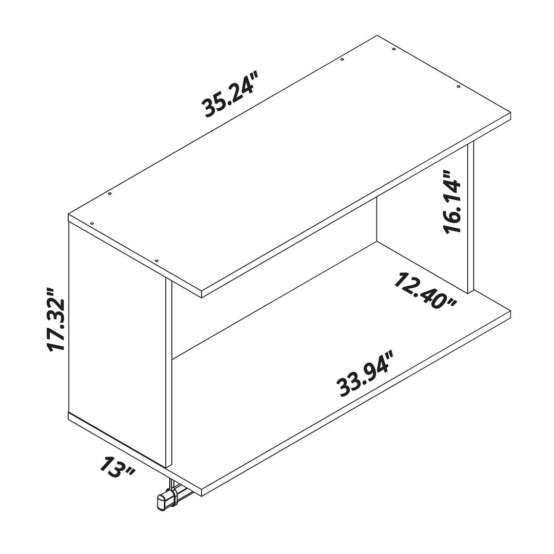 Rockefeller 7- Piece Open Wardrobe