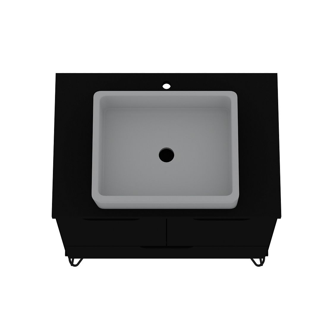 Rockefeller 26.38 Bathroom Vanity Sink 1.0 - East Shore Modern Home Furnishings