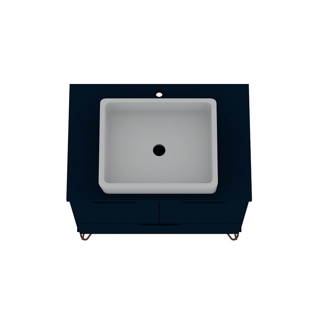 Rockefeller 26.38 Bathroom Vanity Sink 1.0 - East Shore Modern Home Furnishings