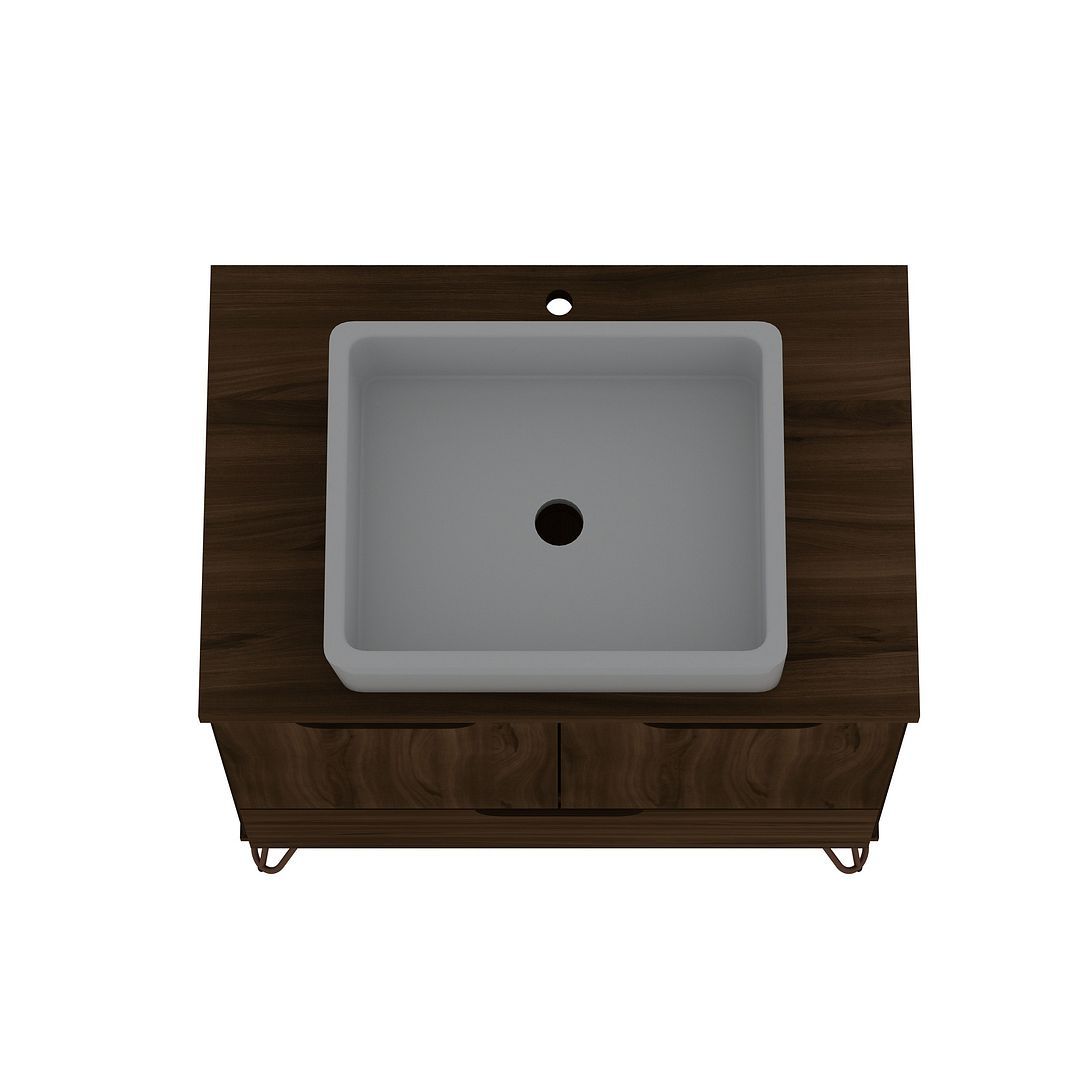 Rockefeller 26.38 Bathroom Vanity Sink 1.0 - East Shore Modern Home Furnishings