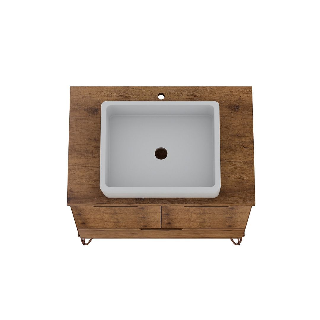 Rockefeller 26.38 Bathroom Vanity Sink 1.0 - East Shore Modern Home Furnishings