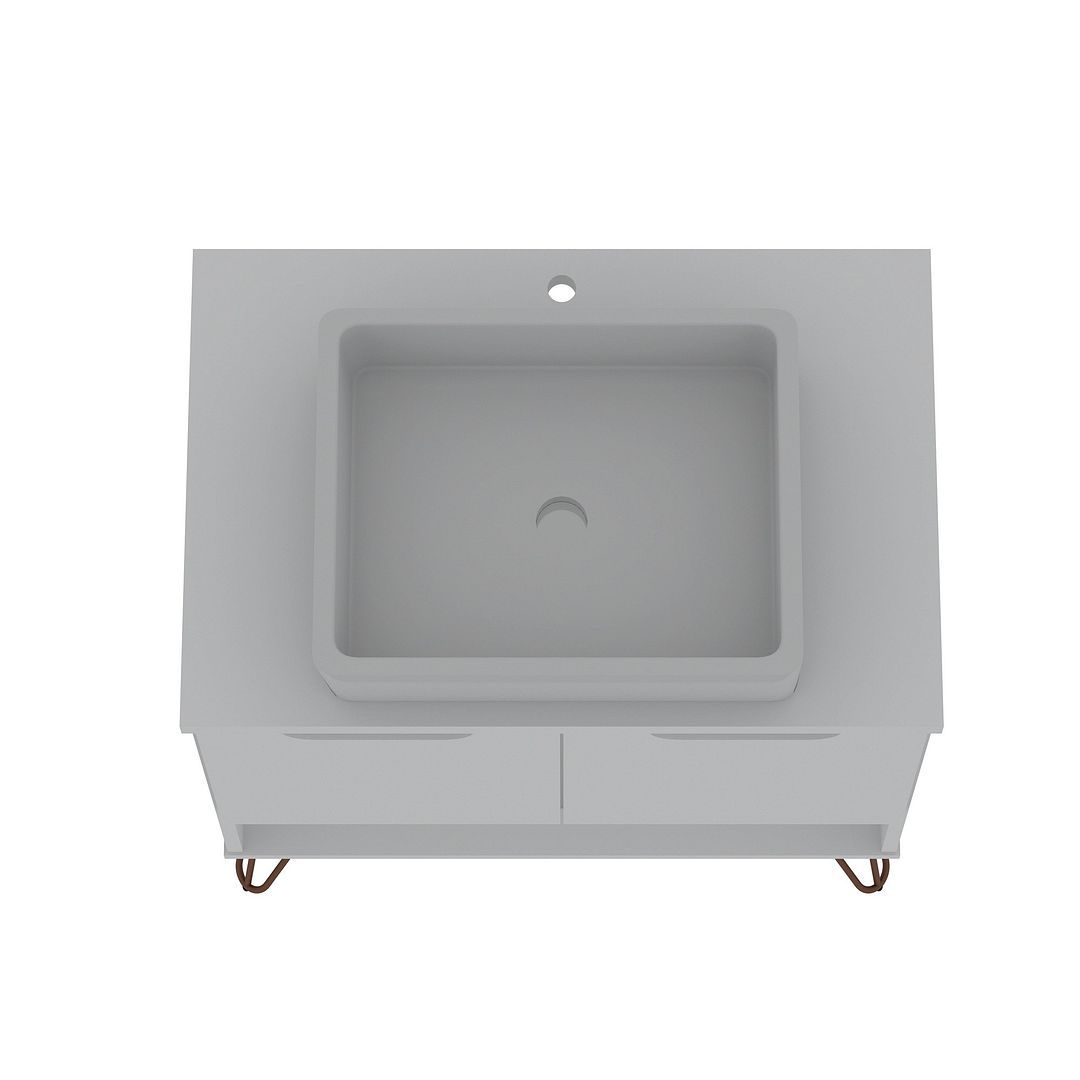 Rockefeller 26.38 Bathroom Vanity Sink 2.0 - East Shore Modern Home Furnishings