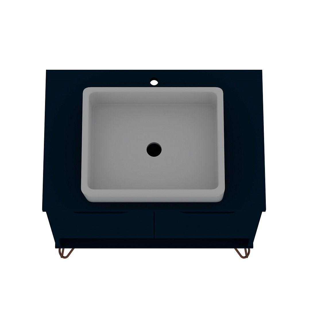 Rockefeller 26.38 Bathroom Vanity Sink 2.0 - East Shore Modern Home Furnishings