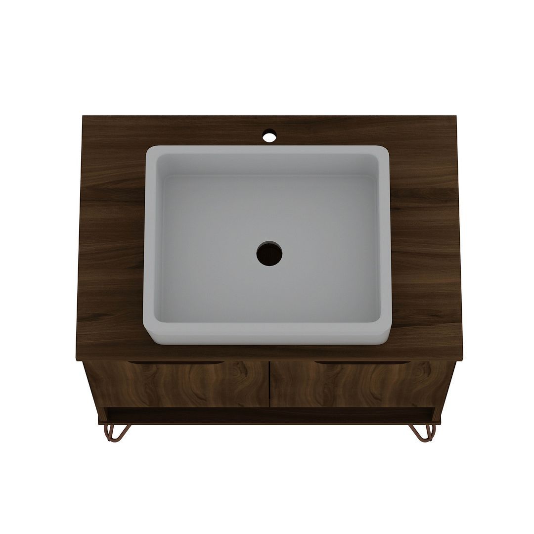 Rockefeller 26.38 Bathroom Vanity Sink 2.0 - East Shore Modern Home Furnishings