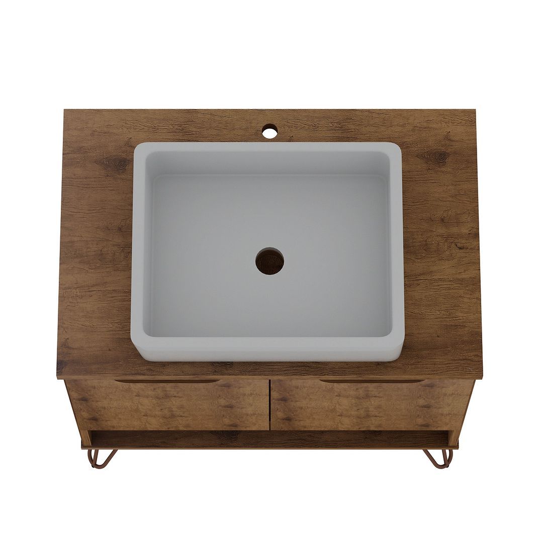 Rockefeller 26.38 Bathroom Vanity Sink 2.0 - East Shore Modern Home Furnishings