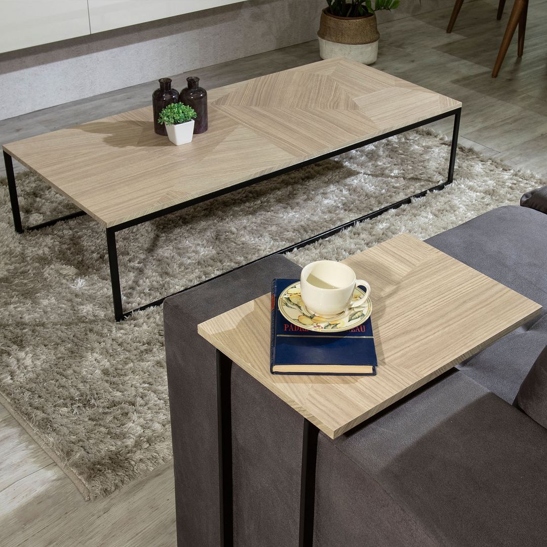 2-Piece Celine Coffee and End Table - East Shore Modern Home Furnishings
