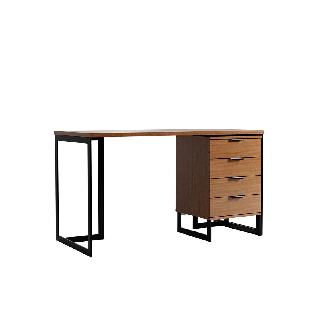 2-Piece Lexington Desk with Drawer - East Shore Modern Home Furnishings