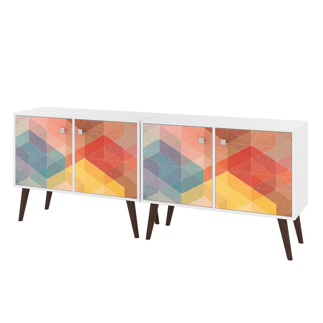 2 - Piece Avesta Double Side Table - East Shore Modern Home Furnishings