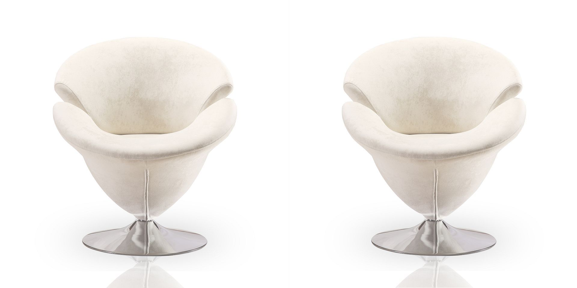 Tulip Swivel Accent Chair - Set of 2