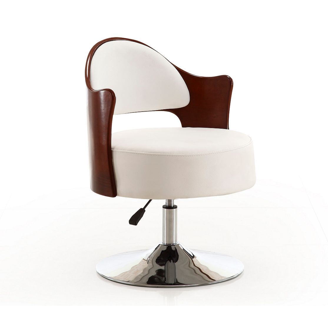 Bopper Adjustable Height Swivel Accent Chair - Set of 2