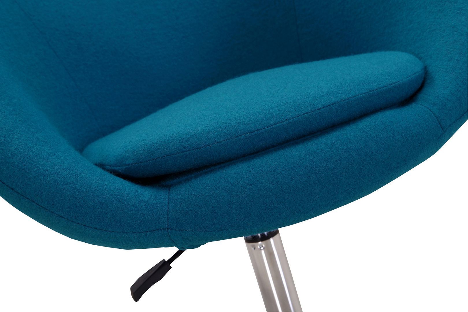 Hopper Wool Swivel Adjustable Height Chair - Set of 2