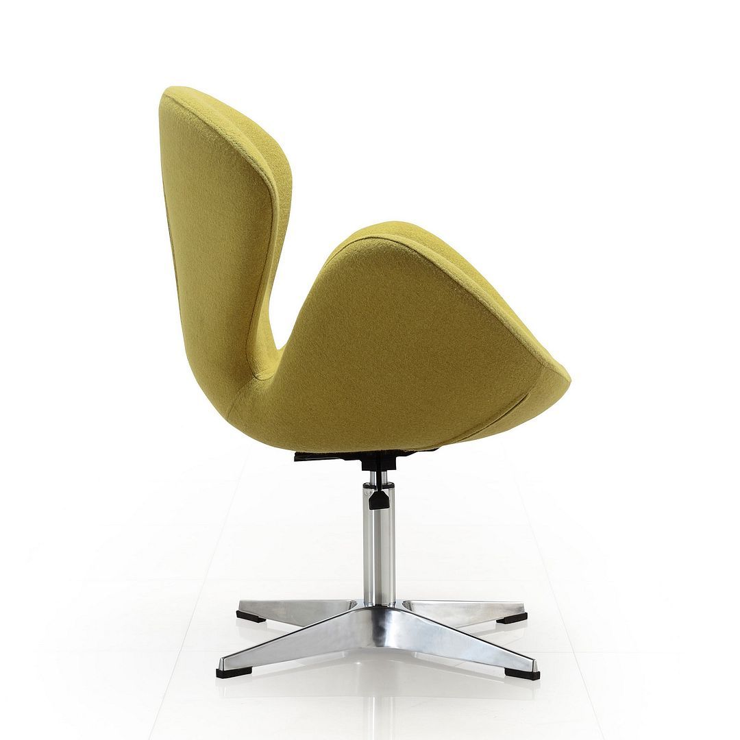 Raspberry Adjustable Swivel Accent Chair - Set of 2