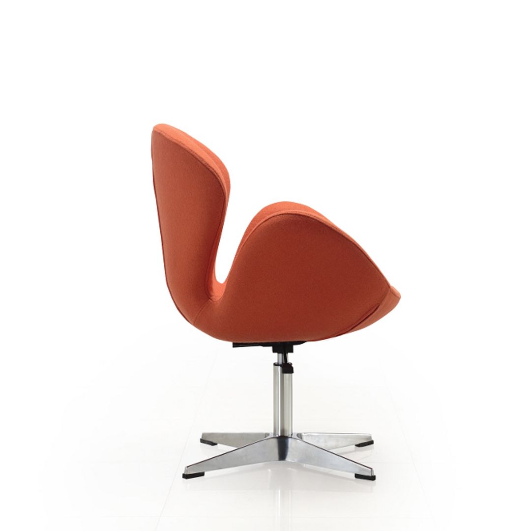 Raspberry Adjustable Swivel Accent Chair - Set of 2 - East Shore Modern Home Furnishings