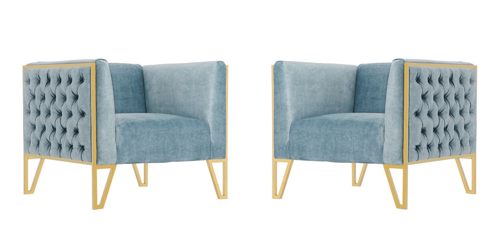 Vector Accent Chair -Set of 2 - East Shore Modern Home Furnishings