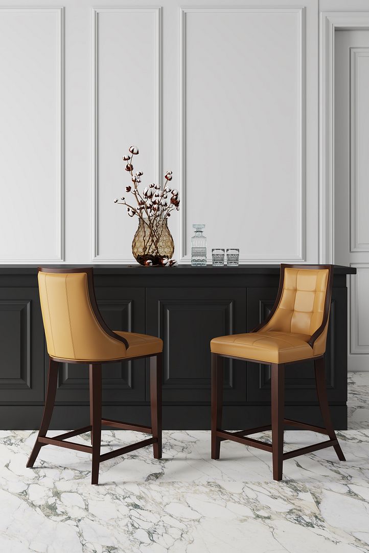 Fifth Avenue Counter Stool -Set of 2 - East Shore Modern Home Furnishings
