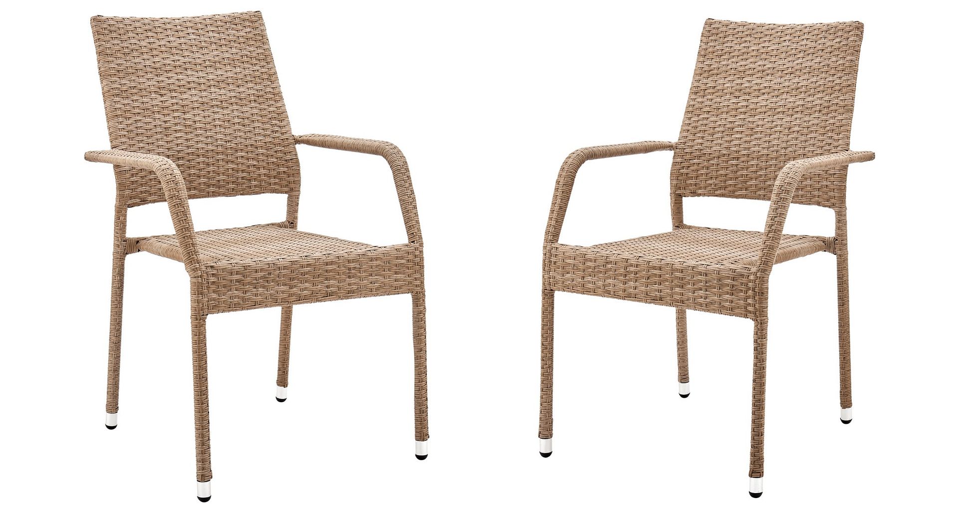 2-Piece Genoa Patio Dining Armchair - East Shore Modern Home Furnishings