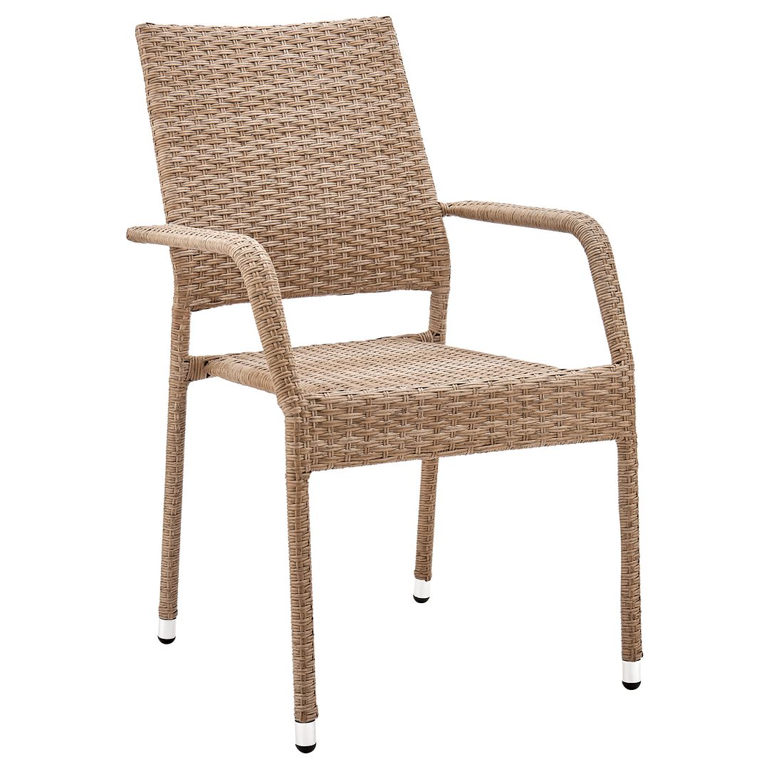 2-Piece Genoa Patio Dining Armchair - East Shore Modern Home Furnishings