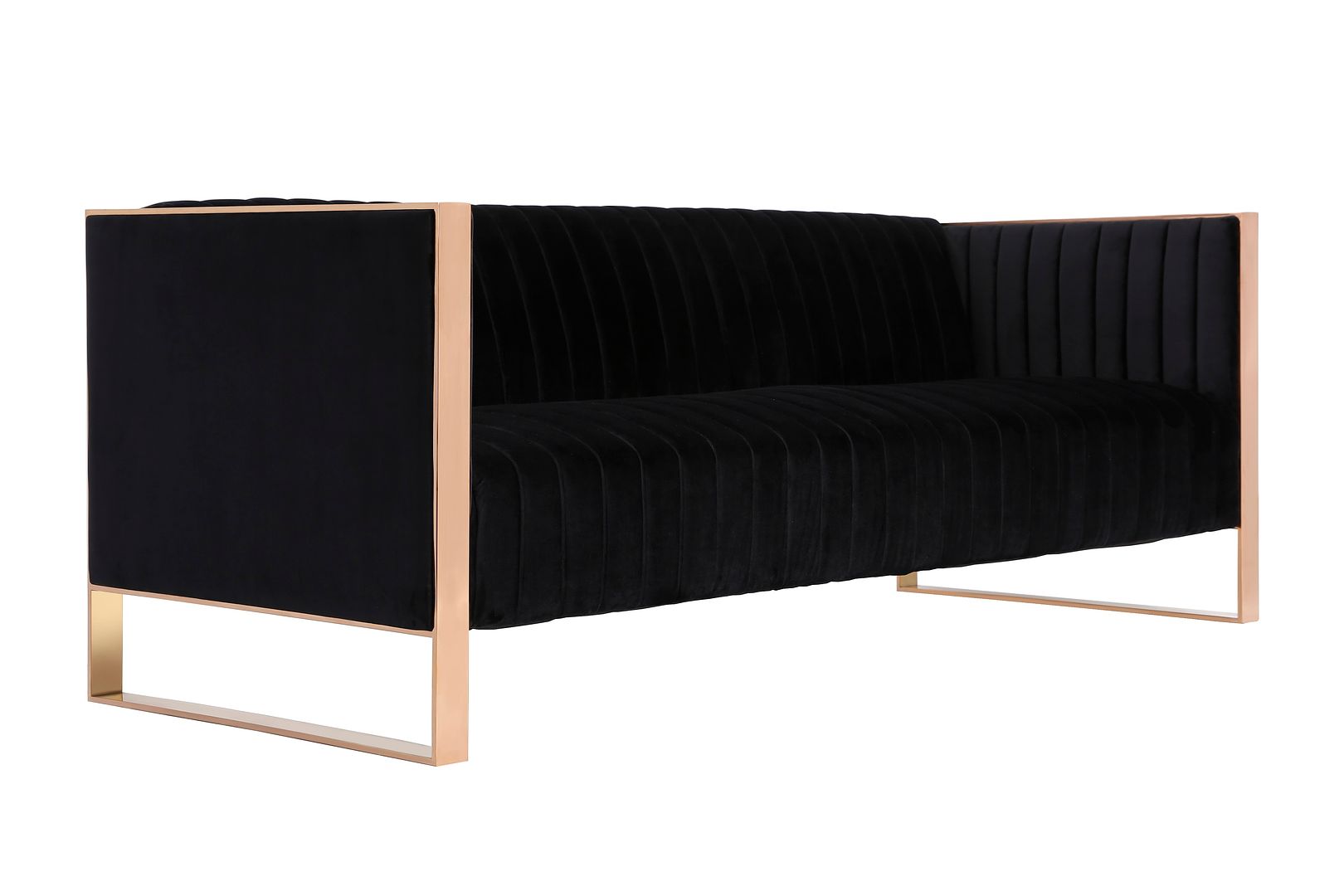 Trillium Velvet Sofa and Armchair Set of 2 - East Shore Modern Home Furnishings
