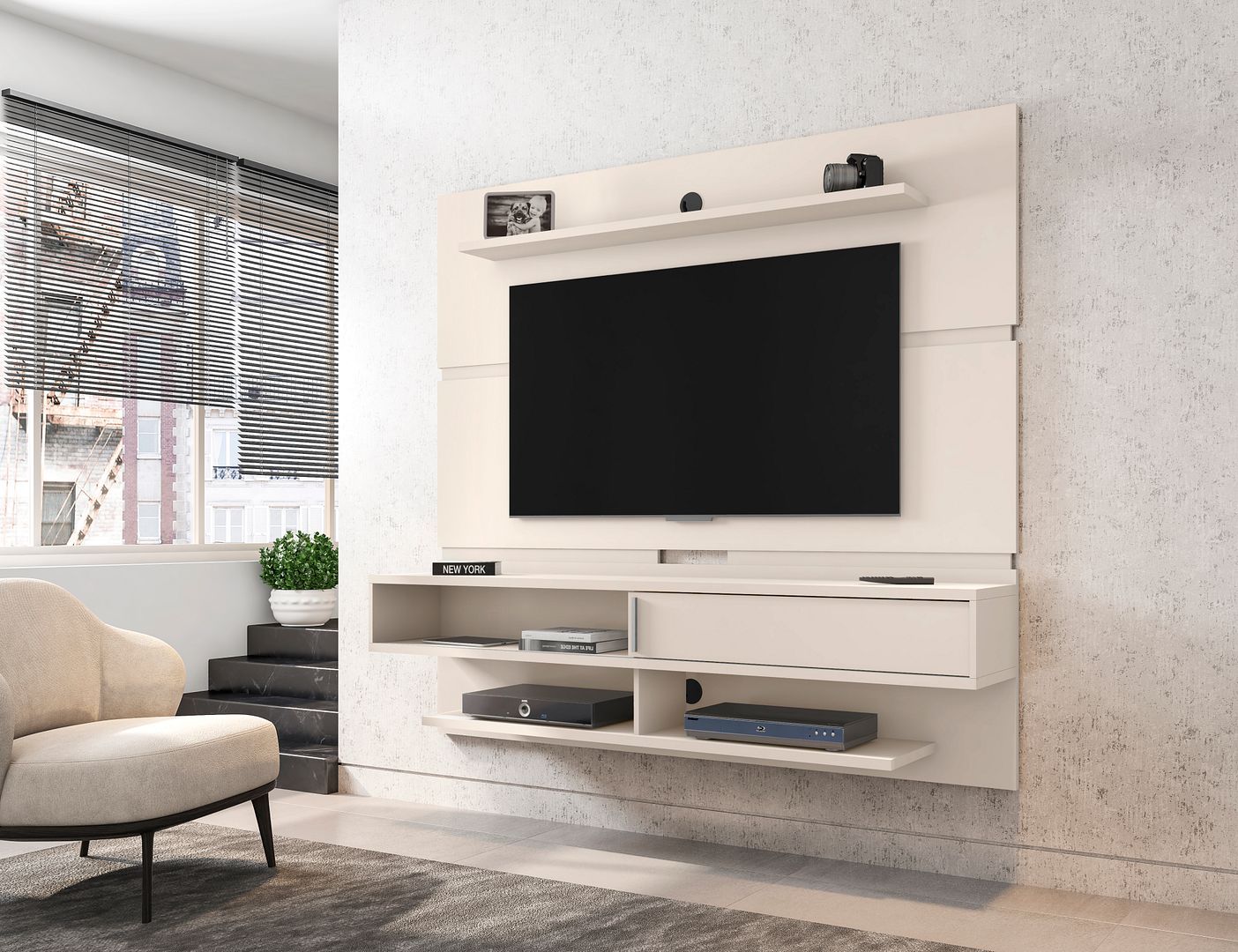 Astor 70.86" Floating Entertainment Center 2.0