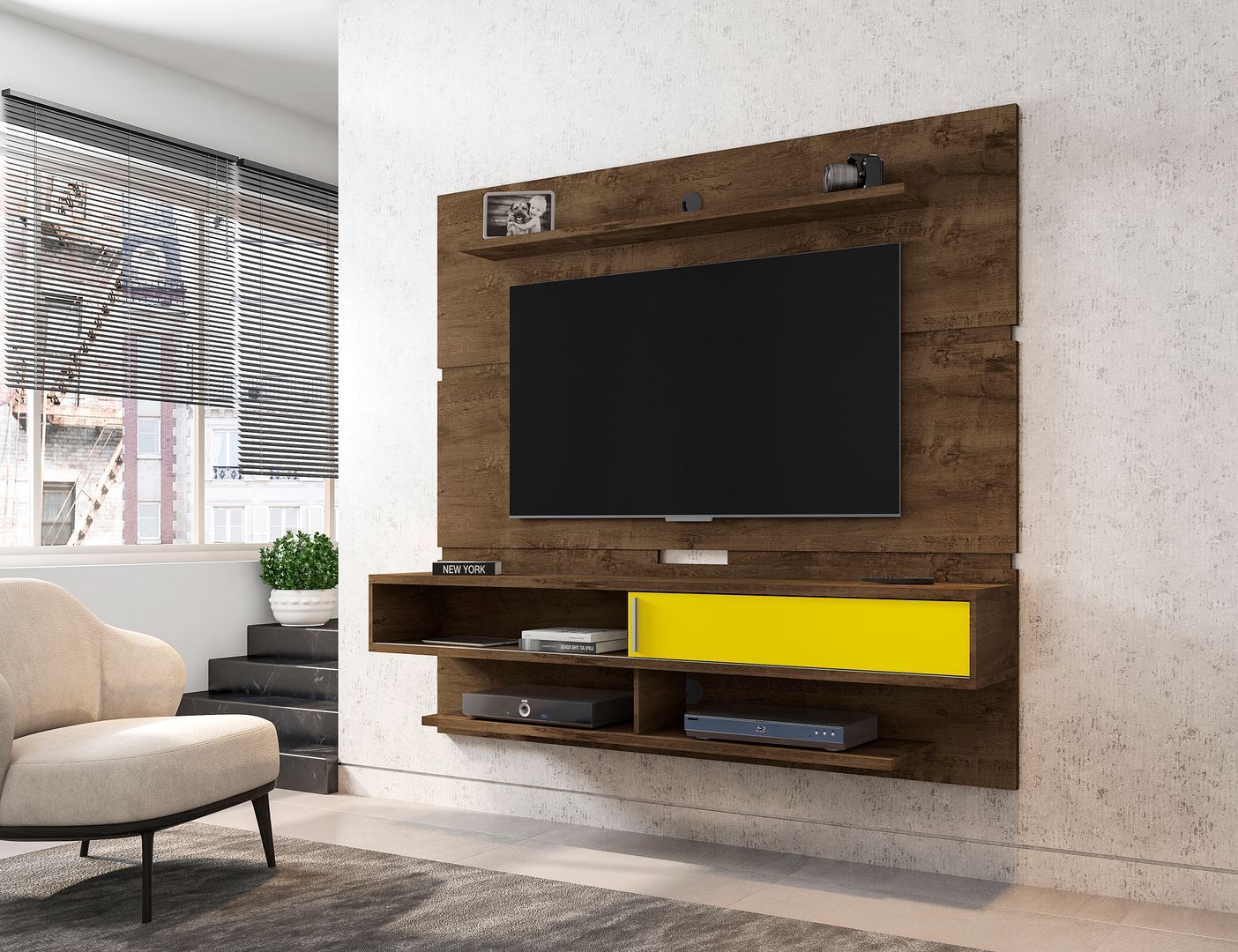 Astor 70.86" Floating Entertainment Center 2.0