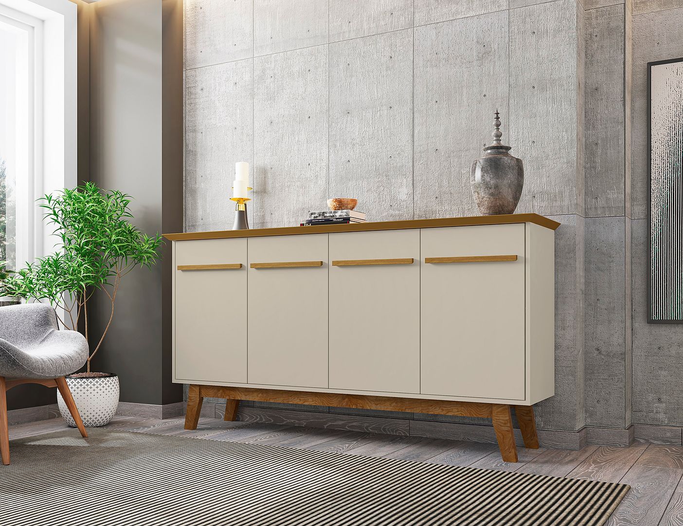 Yonkers 62.99" Sideboard - East Shore Modern Home Furnishings