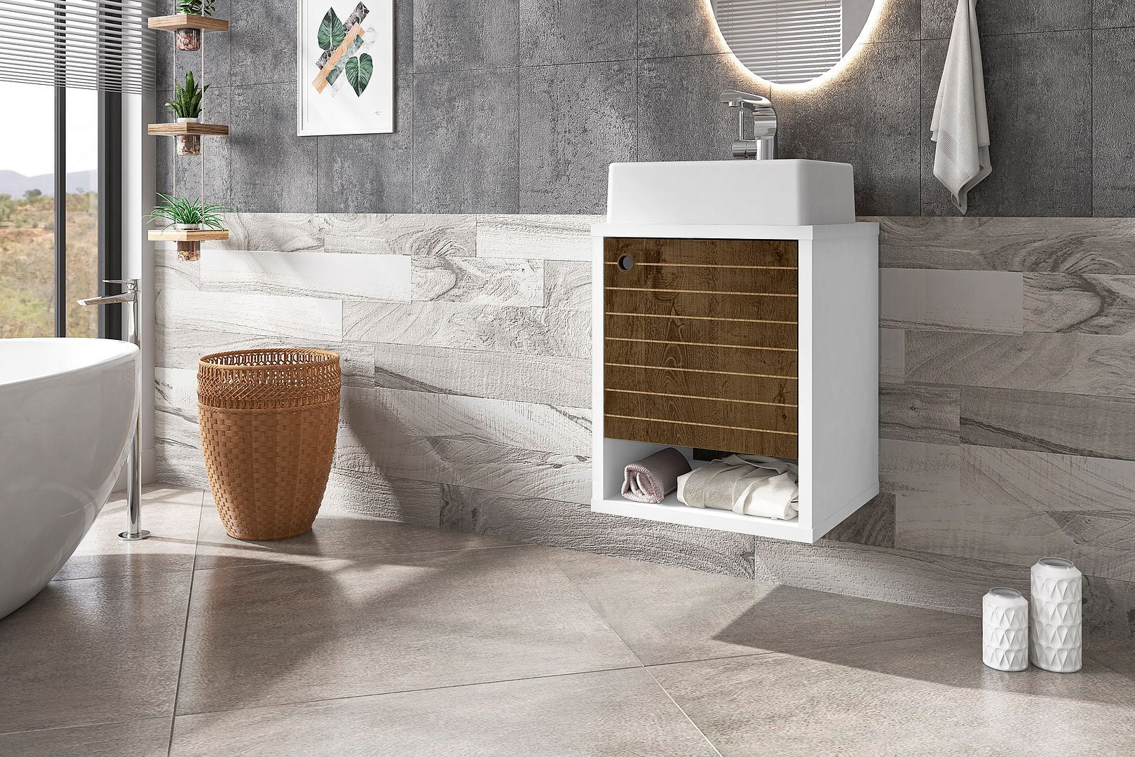 Liberty Floating 17.71" Bathroom Vanity Sink - East Shore Modern Home Furnishings