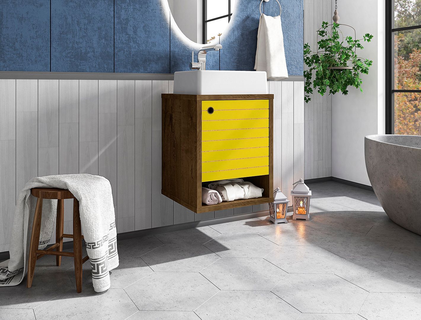 Liberty Floating 17.71" Bathroom Vanity Sink - East Shore Modern Home Furnishings