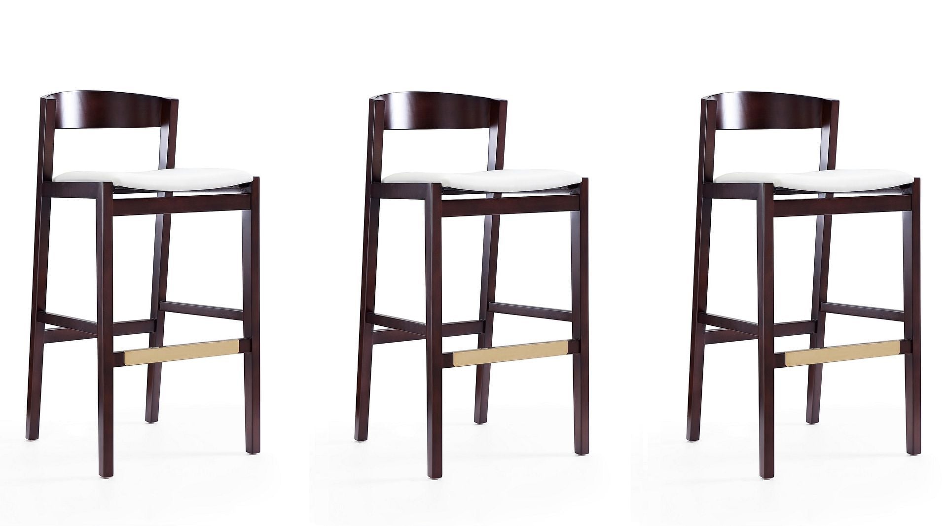 Klismos Barstool - Set of 3 - East Shore Modern Home Furnishings