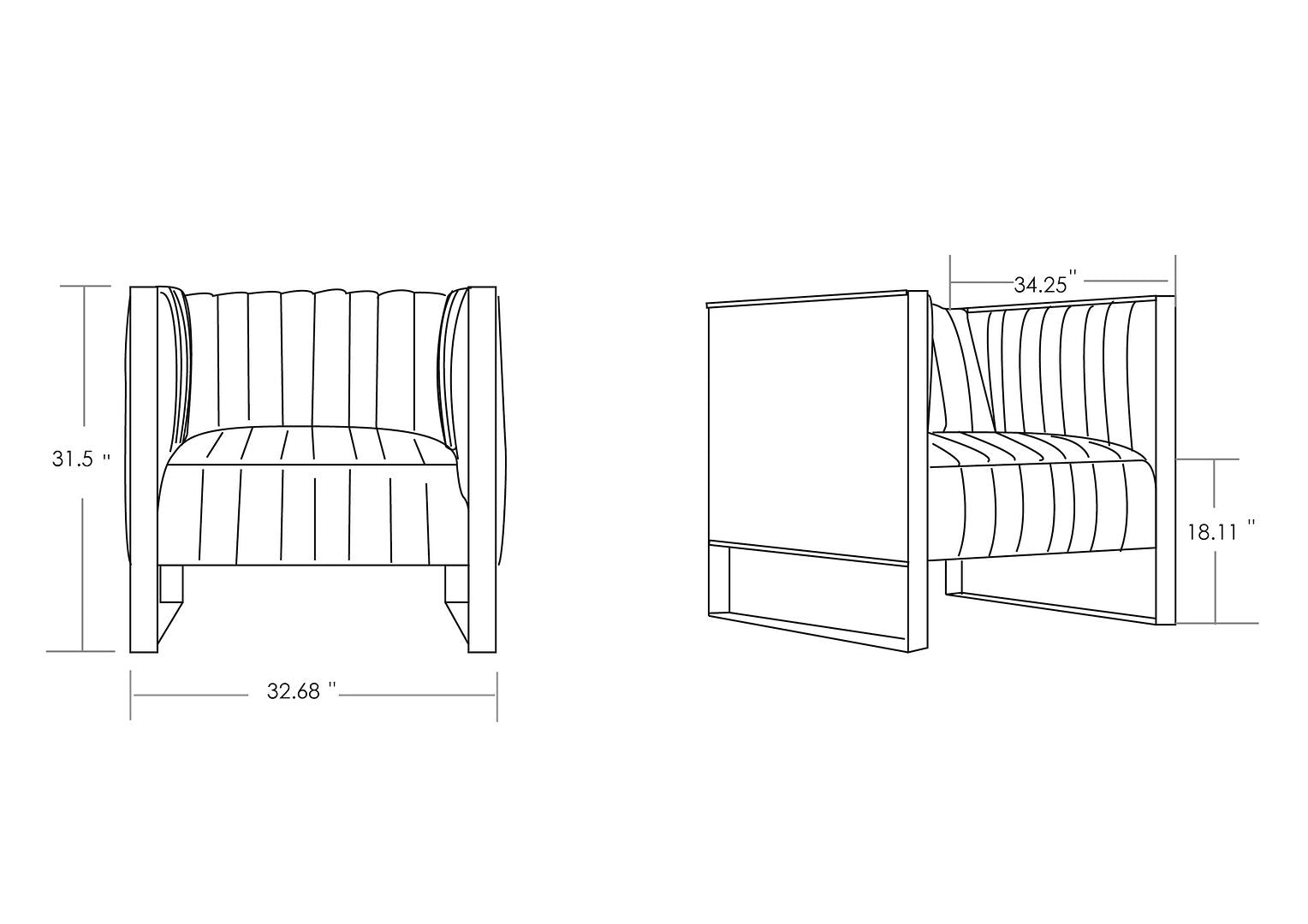 Trillium 3 Piece Velvet Sofa, Loveseat and Armchair Set - East Shore Modern Home Furnishings