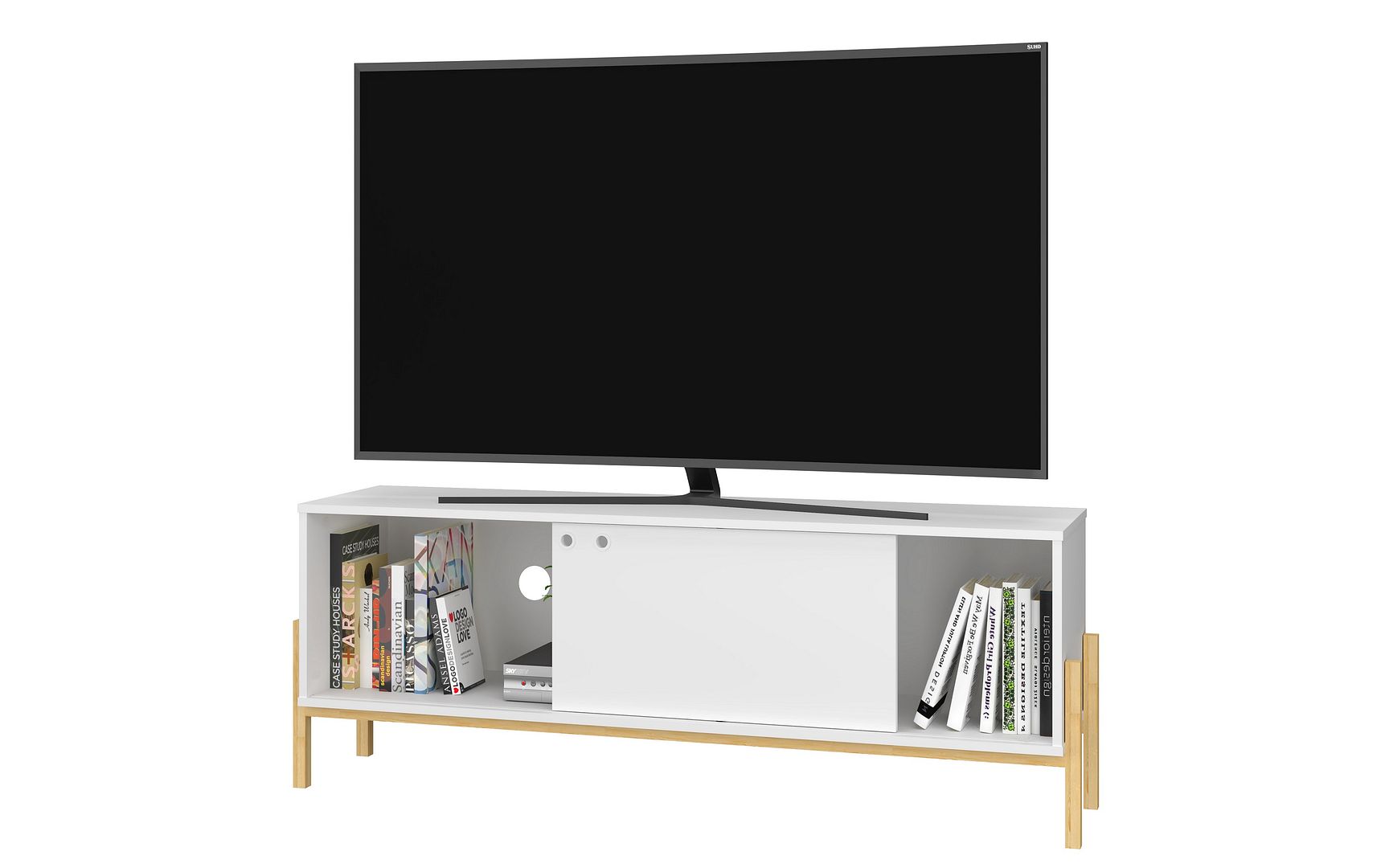 Bowery 55.12" TV Stand - East Shore Modern Home Furnishings