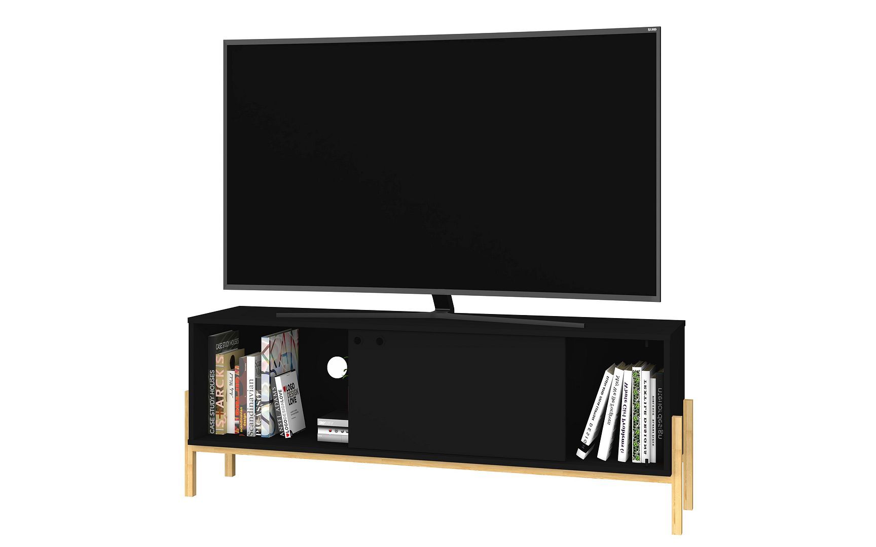 Bowery 55.12" TV Stand - East Shore Modern Home Furnishings