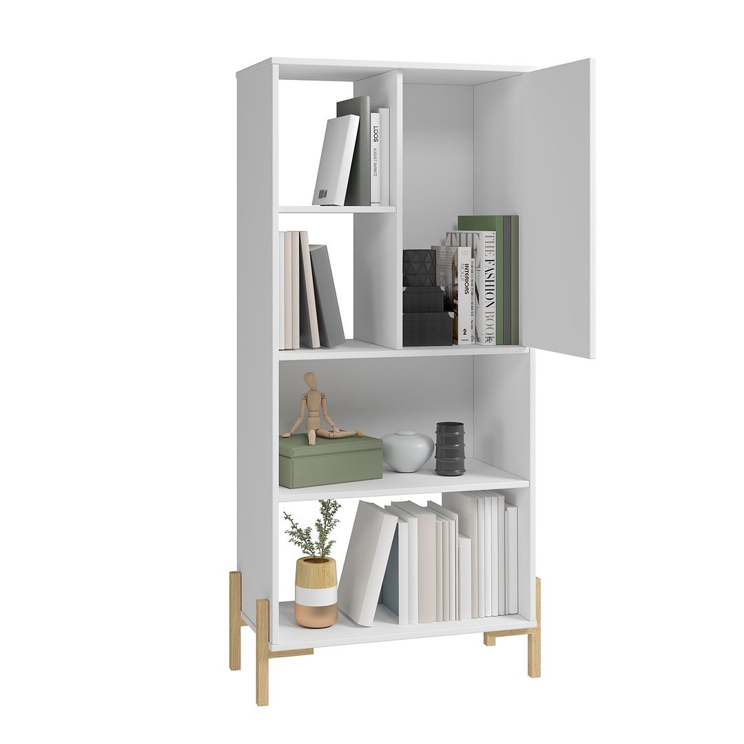 Bowery Bookcase - East Shore Modern Home Furnishings